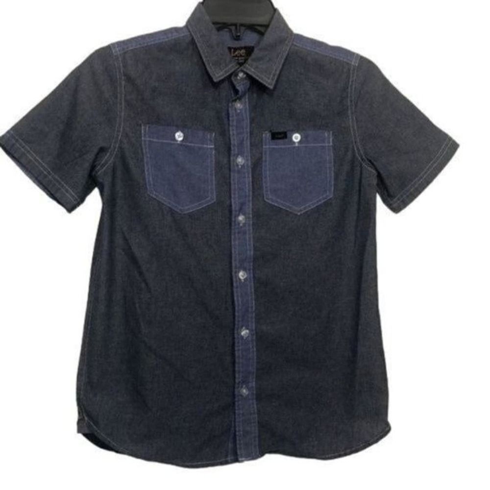 Lee boys‎ button down top size 10-12